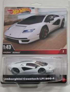 Lamborghini  - Countach 2022 white - 1:43 - Hotwheels - HMD49 - hwmvHMD49 | Toms Modelautos