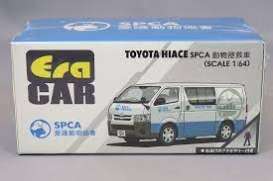 Toyota  - Hiace Van white/blue - 1:64 - Era - TO22HISP136 - EraTO22HISP136 | Toms Modelautos