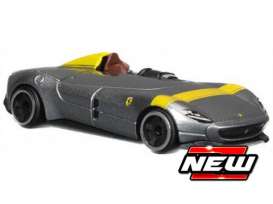 Ferrari  - Monza SP-1 silver/yellow - 1:64 - Maisto - 15702Z - mai15702Z | Tom's Modelauto's