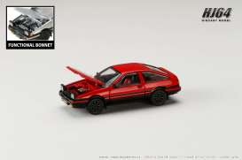 Toyota  - Sprinter red/black - 1:64 - Hobby Japan - HJ641052ARB - HJ641052ARB | Tom's Modelauto's