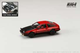 Toyota  - Sprinter red/black - 1:64 - Hobby Japan - HJ641052BRB - HJ641052BRB | Tom's Modelauto's