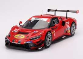 Ferrari  - 296 GT3 2023 red - 1:18 - BBR - CS18001 - BBRCS18001 | Tom's Modelauto's