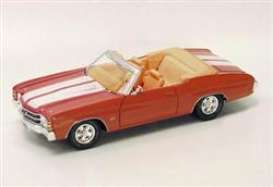 Chevrolet  - Chevelle SS454 convertible 1971 orange/white - 1:18 - Maisto - 31883 - mai31883o | Toms Modelautos