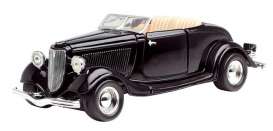 Ford  - 1934 black - 1:24 - Motor Max - 73218bk - mmax73218bk | Toms Modelautos