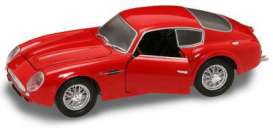 Aston Martin  - 1961 red - 1:18 - Lucky Diecast - 92728r - ldc92728r | Toms Modelautos