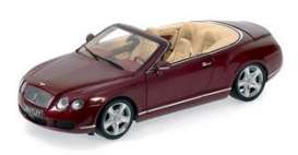 Bentley  - 2006 metallic red - 1:18 - Minichamps - 100139030 - mc100139030 | Toms Modelautos