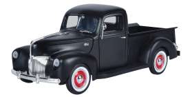 Ford  - pick-up 1940 matt black - 1:18 - Motor Max - 73170 - mmax73170mbk | Toms Modelautos
