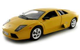 Lamborghini  - Murcielago yellow - 1:24 - Bburago - 22054y - bura22054y | Toms Modelautos