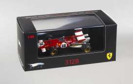 Ferrari  - 1970 red - 1:43 - Hotwheels Elite - N5588 - hwmvN5588 | Toms Modelautos