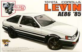 Toyota  - Corolla 1985  - 1:24 - Aoshima - 139359 - abk139359 | Toms Modelautos