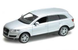 Audi  - 2007 silver - 1:24 - Welly - 22481s - welly22481s | Toms Modelautos