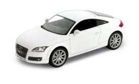 Audi  - 2008 white - 1:24 - Welly - 22478w - welly22478w | Toms Modelautos