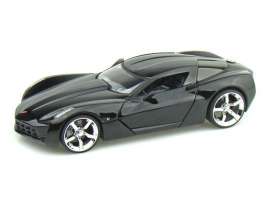 Corvette  - 2009 black - 1:24 - Jada Toys - 92386bk - jada92386bk | Toms Modelautos