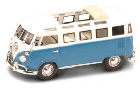Volkswagen  - 1962 blue/white - 1:43 - Lucky Diecast - 43208b - ldc43208b | Toms Modelautos