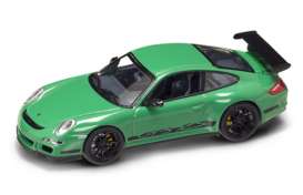 Porsche  - 2007 green/black - 1:43 - Lucky Diecast - 43204gn - ldc43204gn | Toms Modelautos