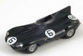 Jaguar  - 1955 green - 1:43 - Spark - 43LM55 - spa43LM55 | Toms Modelautos