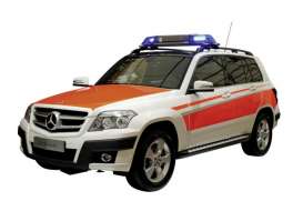 Mercedes Benz  - white/orange - 1:43 - Schuco - 7278 - schuco7278 | Toms Modelautos