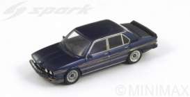BMW Alpina - E12 Alpina B7S matt blue - 1:43 - Spark - s2804 - spas2804 | Toms Modelautos