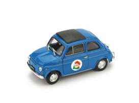 Fiat  - 1969 blue - 1:43 - Brumm - bruor485 | Toms Modelautos