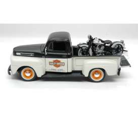 Ford Harley Davidson - 1948 black/white - 1:24 - Maisto - 32171bkw - mai32171bkw | Toms Modelautos