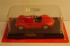 Ferrari  - 125 S 1947 red - 1:43 - Magazine Models - Fer125 - MagFer125 | Toms Modelautos