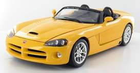 Dodge  - 2004 yellow - 1:18 - Bburago - 12043y - bura12043y | Toms Modelautos