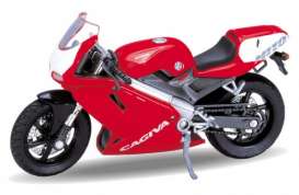 Cagiva  - red/white - 1:18 - Welly - 12163 - welly12163 | Toms Modelautos