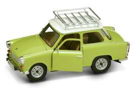Trabant  - 1963 light green/white - 1:24 - Lucky Diecast - 24217gn - ldc24217gn | Toms Modelautos