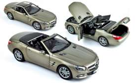 Mercedes Benz  - 2012 grey metallic - 1:18 - Norev - 183590 - nor183590 | Toms Modelautos