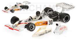 McLaren  - 1973 white/orange - 1:43 - Minichamps - 530734331 - mc530734331 | Toms Modelautos
