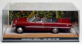 Chevrolet  - burgundy - 1:43 - Magazine Models - JBimpala - magJBimpala | Toms Modelautos