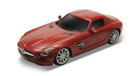 Mercedes Benz  - 2010 red - 1:24 - Welly - 84002r - welly84002r | Toms Modelautos