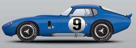 Shelby  - 1965 light blue - 1:43 - TrueScale - M134319 - TSM134319 | Toms Modelautos