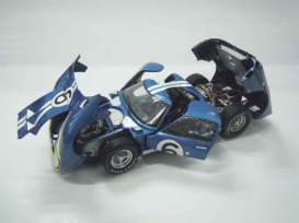 Ford  - 1966 blue/white - 1:18 - Shelby Collectibles - shelby416 | Toms Modelautos