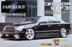 Toyota  - Celsior  - 1:24 - Aoshima - 145039 - abk145039 | Toms Modelautos