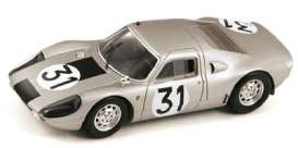 Porsche  - 1964 silver - 1:43 - Spark - s3437 - spas3437 | Toms Modelautos