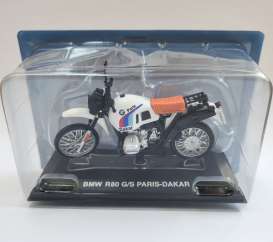 BMW  - R80 G/S Paris-Dakar white - 1:24 - Magazine Models - BMWR80GS - MagBMWR80GS | Toms Modelautos