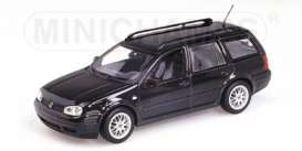 Volkswagen  - 2000 metallic black - 1:43 - Minichamps - 430056010 - mc430056010 | Toms Modelautos