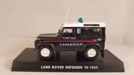 Land Rover  - Defender 90 1995 blue - 1:43 - Magazine Models - cara005 - magcara005 | Toms Modelautos