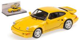 Porsche  - 1992 yellow - 1:43 - Minichamps - 436069170 - mc436069170 | Toms Modelautos