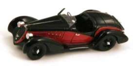 Alfa Romeo  - 6C 1939 black/red - 1:43 - Spark - s2715 - spas2715 | Toms Modelautos