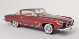 Chrysler  - 1960 red - 1:43 - NEO Scale Models - 45418 - neo45418 | Toms Modelautos