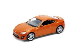 Toyota  - orange - 1:34 - Welly - 43669o - welly43669o | Toms Modelautos