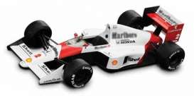 McLaren  - 1991 white/red - 1:43 - TrueScale - m144333 - tsm144333 | Toms Modelautos