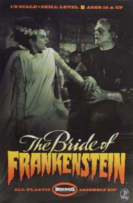 The Bride of Frankenstein  - 1:8 - Moebius - M0928 - moes928 | Toms Modelautos