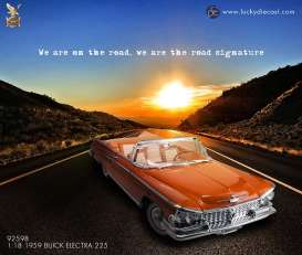 Buick  - 1959 copper-orange - 1:18 - Lucky Diecast - 92598 - ldc92598cp | Toms Modelautos