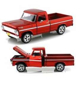 Ford  - 1969 red - 1:24 - Motor Max - 79315r - mmax79315r | Toms Modelautos
