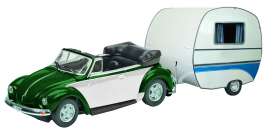 Volkswagen  - green/white - 1:87 - Schuco - 26102 - schuco26102 | Toms Modelautos