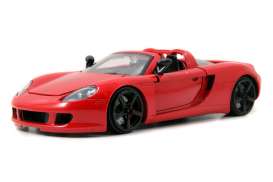 Porsche  - 2005 red - 1:24 - Jada Toys - 96955r - jada96955r | Toms Modelautos