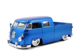 Volkswagen  - 1963 blue - 1:24 - Jada Toys - 96957b - jada96957b | Toms Modelautos